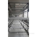 Pengeringan Cross Bar Chain Equipment Conveyor Belt